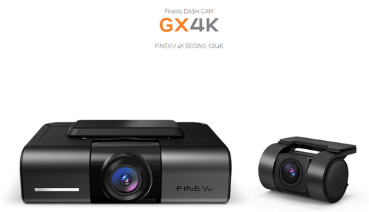 Fine Vu GX4K  - 2 Ch Dash camera